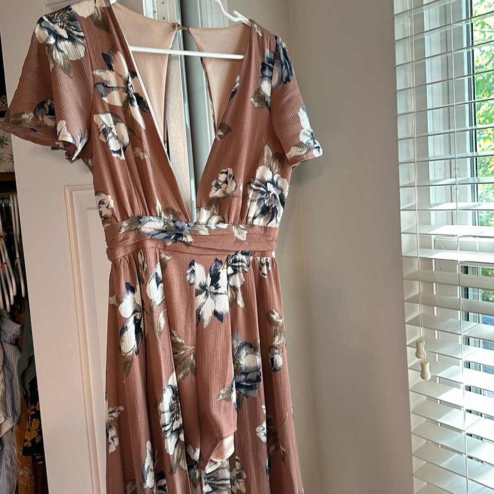 Floral Short Romper